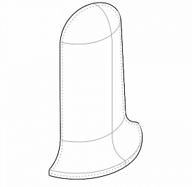 Угол наружный к плинтусу Arbiton Mack Дуб Арена 42